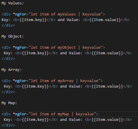 KeyValue pipe in Angular 6.1 – Neel Bhatt